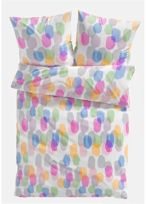 Bettwäsche mit Aquarell Design in bunt von vorne - bonprix Bettwäsche mit Aquarell Design in bunt von vorne - bonprix
