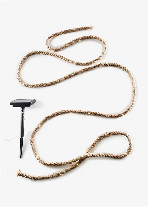 Solar Lichterkette Seil in beige - bonprix Solar Lichterkette Seil in beige - bonprix
