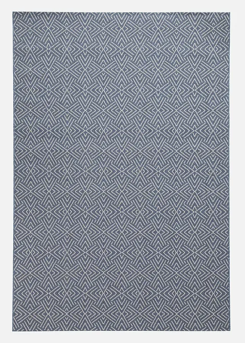 In- und Outdoor Teppich mit dezenter Struktur in blau - bonprix In- und Outdoor Teppich mit dezenter Struktur in blau - bonprix