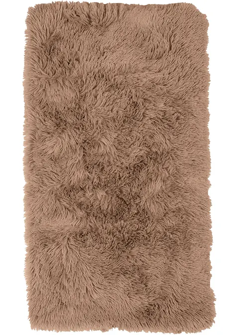 Memory Schaum Badematte mit Synthetik Fell in braun - bonprix Memory Schaum Badematte mit Synthetik Fell in braun - bonprix