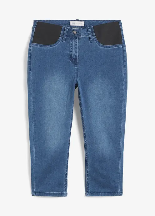 Capri-Jeans in blau von vorne - bonprix Capri-Jeans in blau von vorne - bonprix