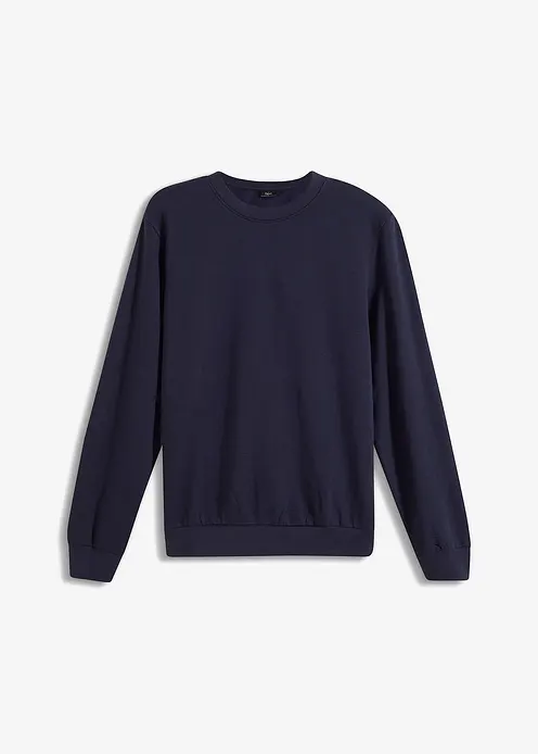 Sweatshirt in blau von vorne - bonprix Sweatshirt in blau von vorne - bonprix