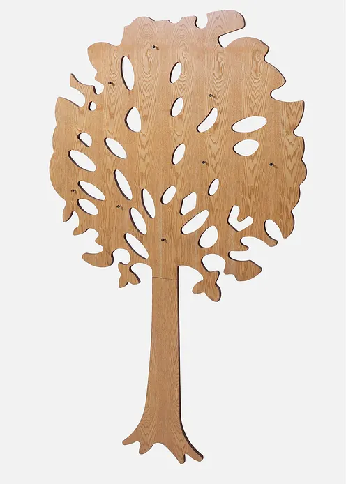 Garderobe im Baum Design in beige von vorne - bonprix Garderobe im Baum Design in beige von vorne - bonprix