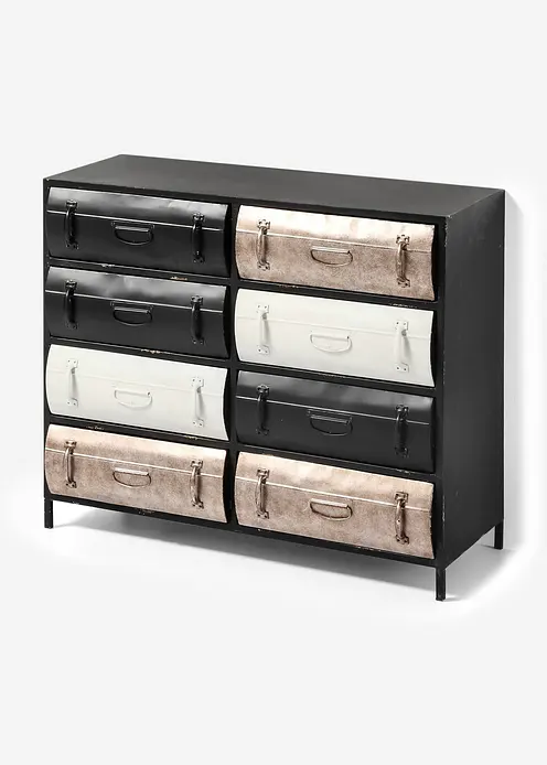 Kommode in schwarz von vorne - bonprix Kommode in schwarz von vorne - bonprix