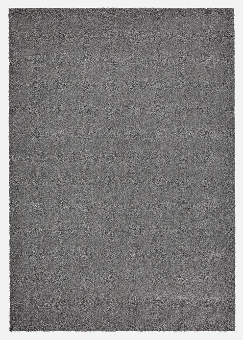 Waschbarer Teppich mit weichem Flor in grau - bonprix Waschbarer Teppich mit weichem Flor in grau - bonprix