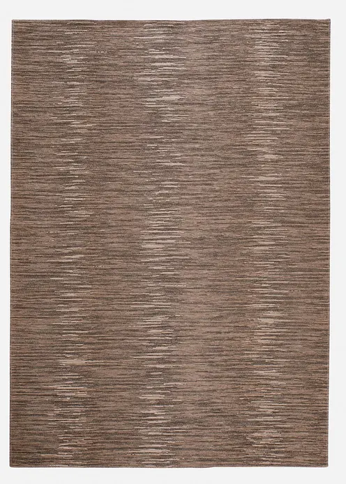 Teppich mit melierter Musterung in braun von vorne - bonprix Teppich mit melierter Musterung in braun von vorne - bonprix