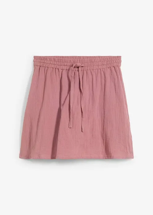 Hosenrock aus weichem Musselin in lila von vorne - bonprix Hosenrock aus weichem Musselin in lila von vorne - bonprix