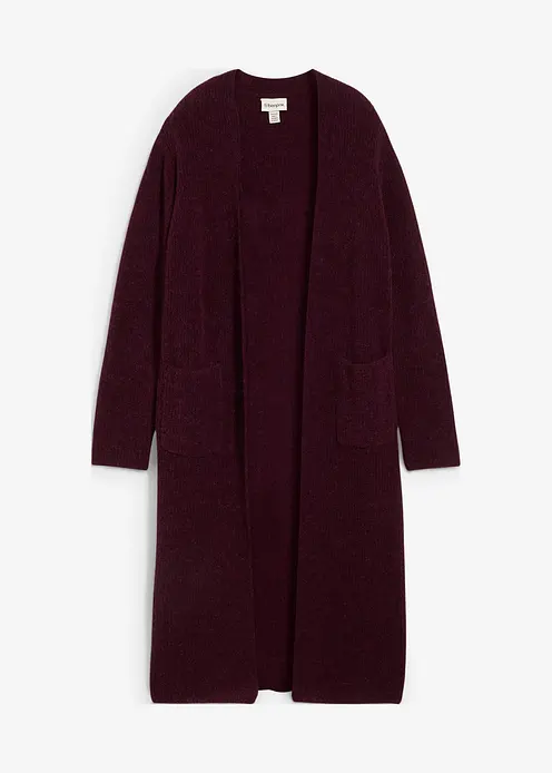 Strickmantel mit Alpaka in braun von vorne - bonprix Strickmantel mit Alpaka in braun von vorne - bonprix