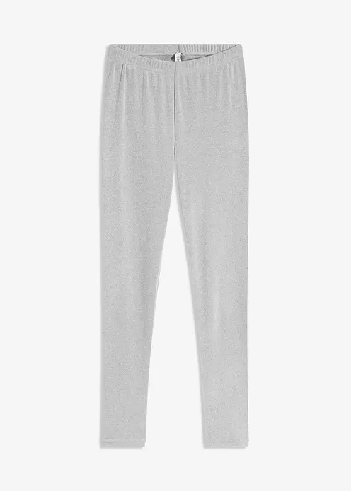 weiche Leggings in grau von vorne - bonprix weiche Leggings in grau von vorne - bonprix