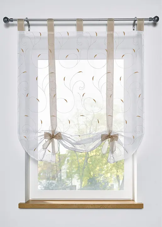 Bestickte Bindegardine - bonprix Bestickte Bindegardine - bonprix