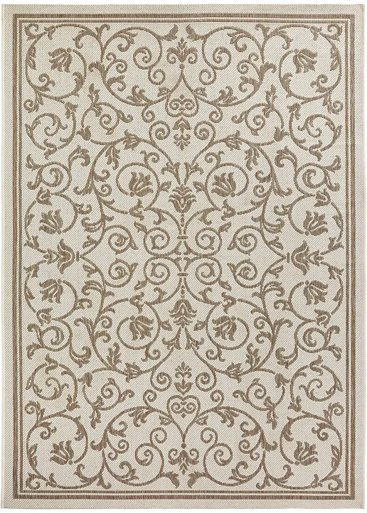 In-und Outdoor Teppich mit Ornamentmusterung in beige - bpc living bonprix collection In-und Outdoor Teppich mit Ornamentmusterung in beige - bpc living bonprix collection