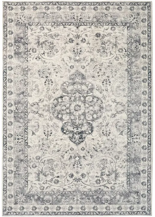 Teppich mit Orientmusterung in Vintageoptik in grau - bpc living bonprix collection Teppich mit Orientmusterung in Vintageoptik in grau - bpc living bonprix collection