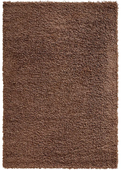 Hochflor Teppich einfarbig und vielseitig in braun - bpc living bonprix collection Hochflor Teppich einfarbig und vielseitig in braun - bpc living bonprix collection