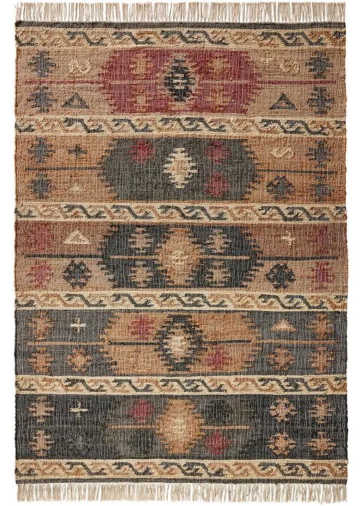Kelim-Teppich in warmen Farben in bunt - bpc living bonprix collection Kelim-Teppich in warmen Farben in bunt - bpc living bonprix collection