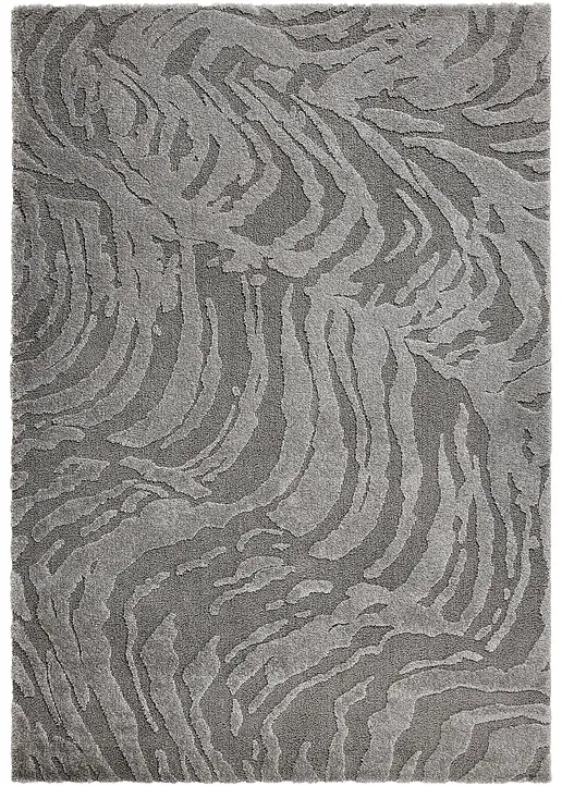 Teppich mit Wellenmusterung in grau - bpc living bonprix collection Teppich mit Wellenmusterung in grau - bpc living bonprix collection
