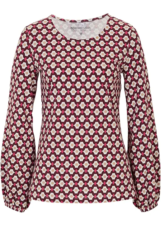 Shirt in weiß von vorne - bonprix Shirt in weiß von vorne - bonprix