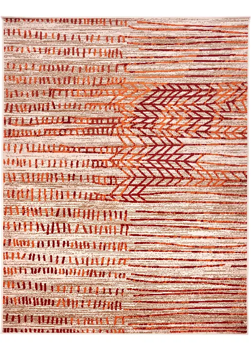 Teppich mit Struktur in warmen Farben in orange - bpc living bonprix collection Teppich mit Struktur in warmen Farben in orange - bpc living bonprix collection