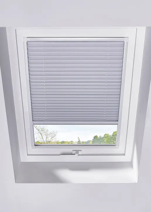 Dachfenster Verdunkelungsplissee in grau - bonprix Dachfenster Verdunkelungsplissee in grau - bonprix
