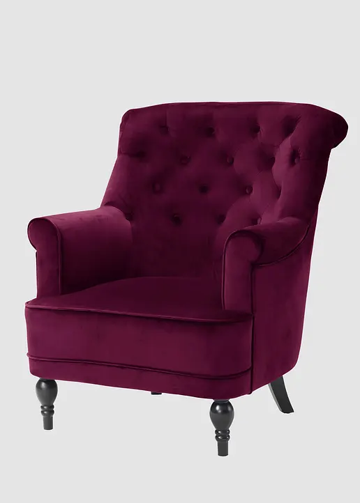 Sessel in lila von vorne - bonprix Sessel in lila von vorne - bonprix