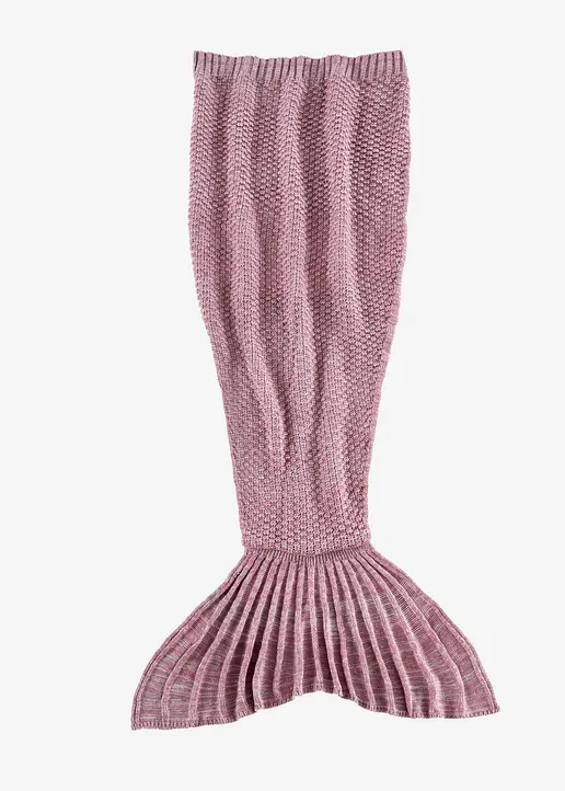 Kuscheldecke in Mermaid-Form in rosa - bonprix Kuscheldecke in Mermaid-Form in rosa - bonprix