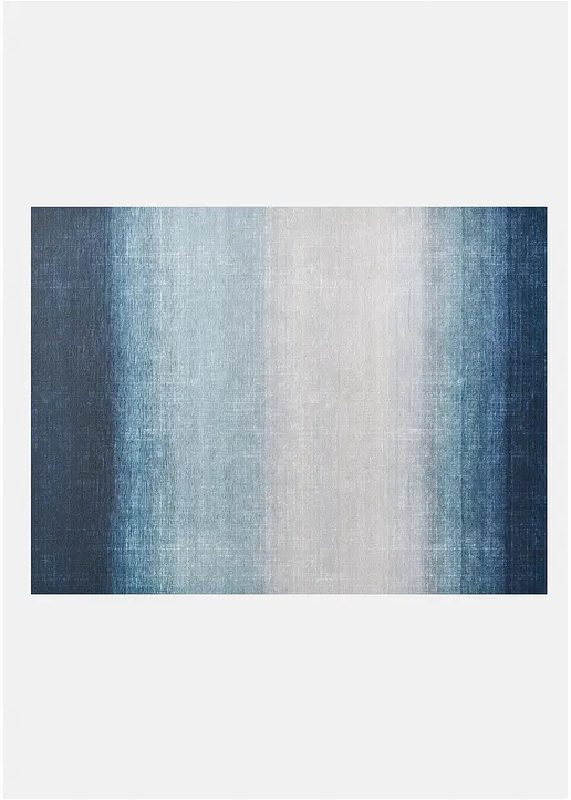 Fußmatte mit Farbverlauf in blau von vorne - bonprix Fußmatte mit Farbverlauf in blau von vorne - bonprix