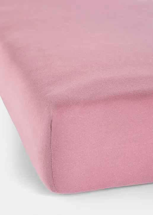 Jersey Spannbettlaken in rosa - bonprix Jersey Spannbettlaken in rosa - bonprix