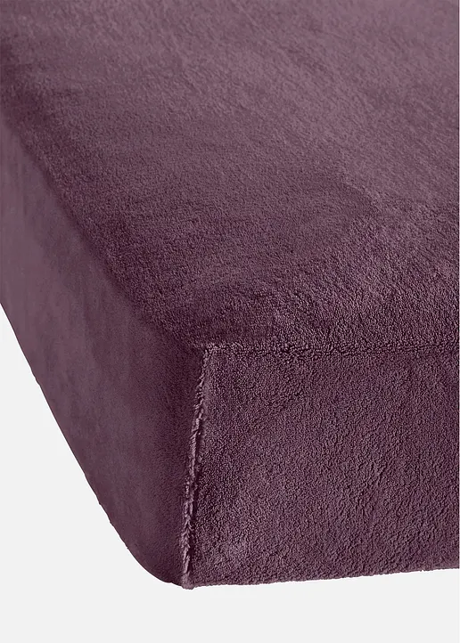 Cashmere Touch Spannbettlaken in lila - bonprix Cashmere Touch Spannbettlaken in lila - bonprix