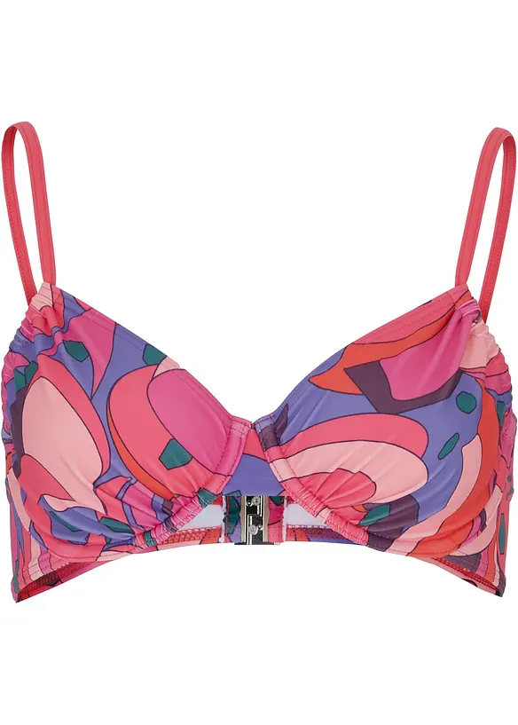 Stilvoller B Gel Bikini Mit Tollem Druck Lila Cup C Bonprix