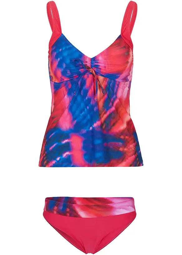 Toller Tankini Mit Aufwendigem Druck Pink Lila Graphisch