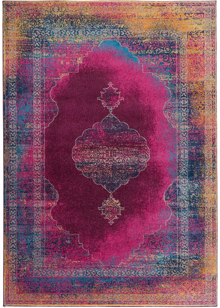 Teppich mit orientalischen Mustern in lila - bpc living bonprix collection Teppich mit orientalischen Mustern in lila - bpc living bonprix collection