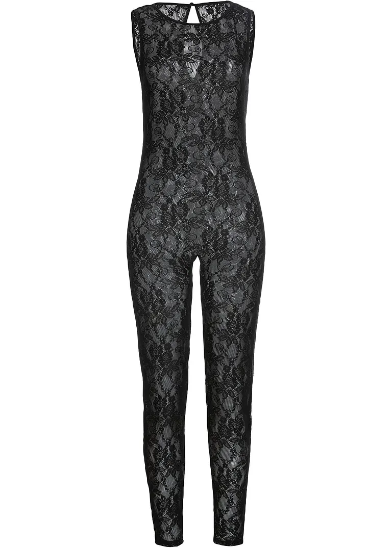 Catsuit ouvert in schwarz - bonprix Catsuit ouvert in schwarz - bonprix