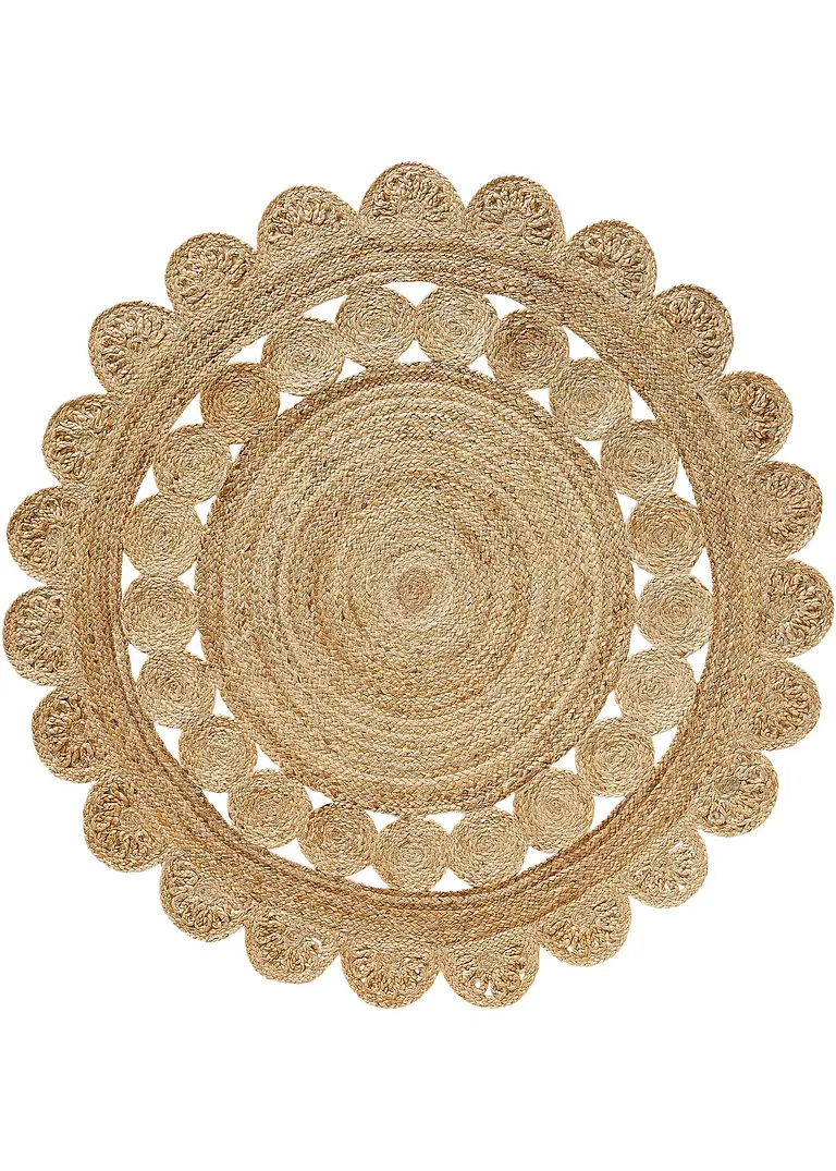 Runder Teppich in Naturoptik in beige - bpc living bonprix collection Runder Teppich in Naturoptik in beige - bpc living bonprix collection