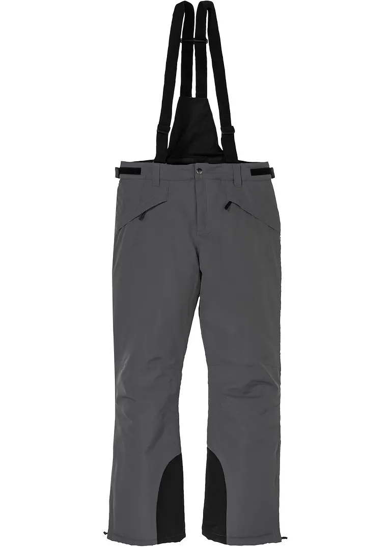 Funktions-Thermohose mit recyceltem Polyester in grau von vorne - bonprix Funktions-Thermohose mit recyceltem Polyester in grau von vorne - bonprix