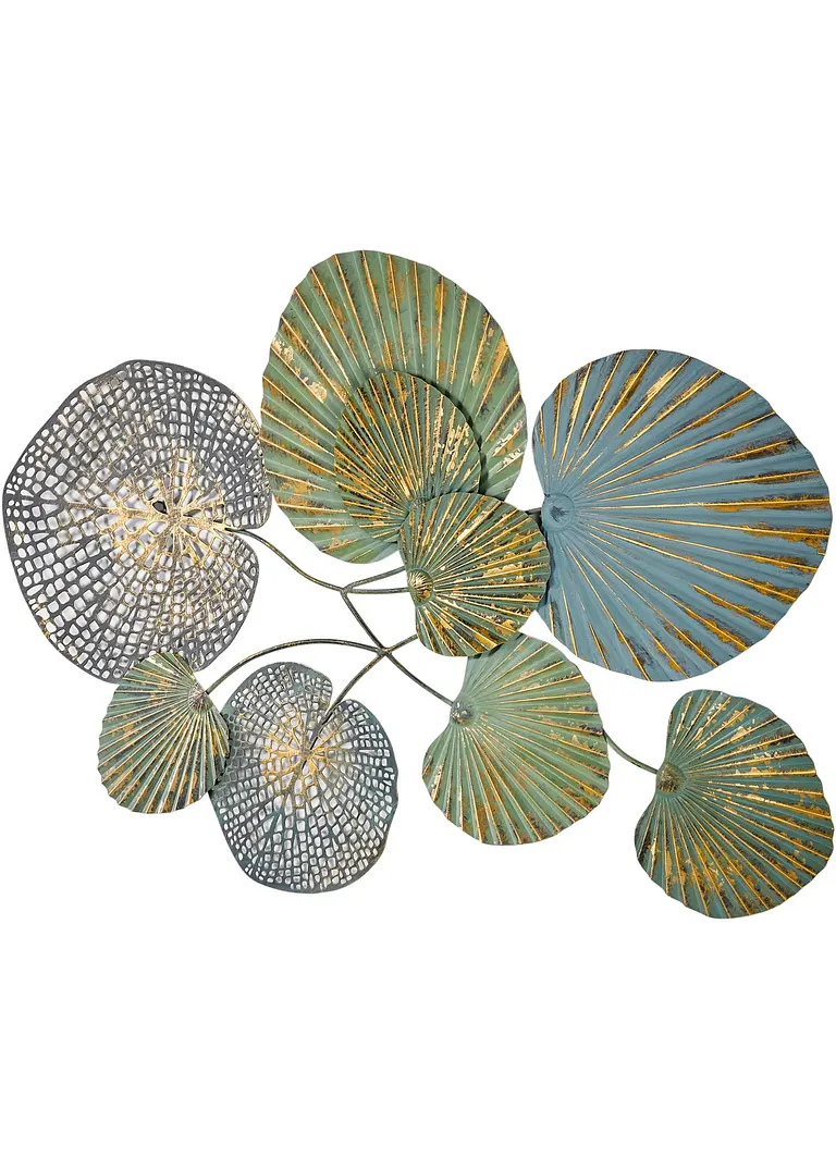 Wanddeko mit Blättern in grün - bpc living bonprix collection Wanddeko mit Blättern in grün - bpc living bonprix collection