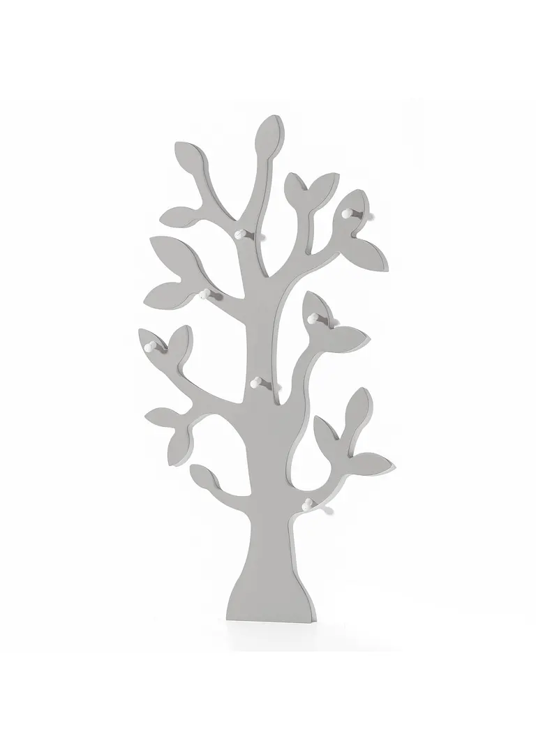 Garderobe im Baum Design in grau von vorne - bonprix Garderobe im Baum Design in grau von vorne - bonprix
