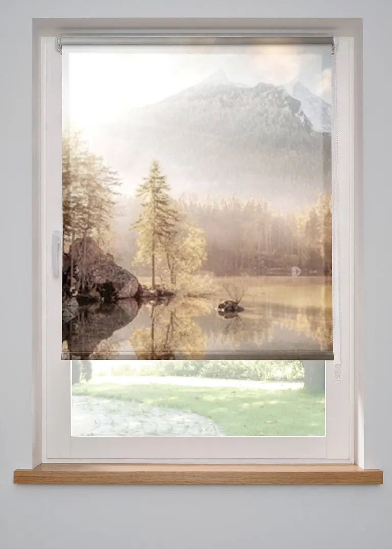Blendschutzrollo mit See-Motiv in braun - bpc living bonprix collection Blendschutzrollo mit See-Motiv in braun - bpc living bonprix collection