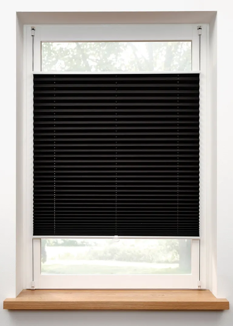 Verdunkelungsplissee mit recyceltem Polyester in grau - bpc living bonprix collection Verdunkelungsplissee mit recyceltem Polyester in grau - bpc living bonprix collection