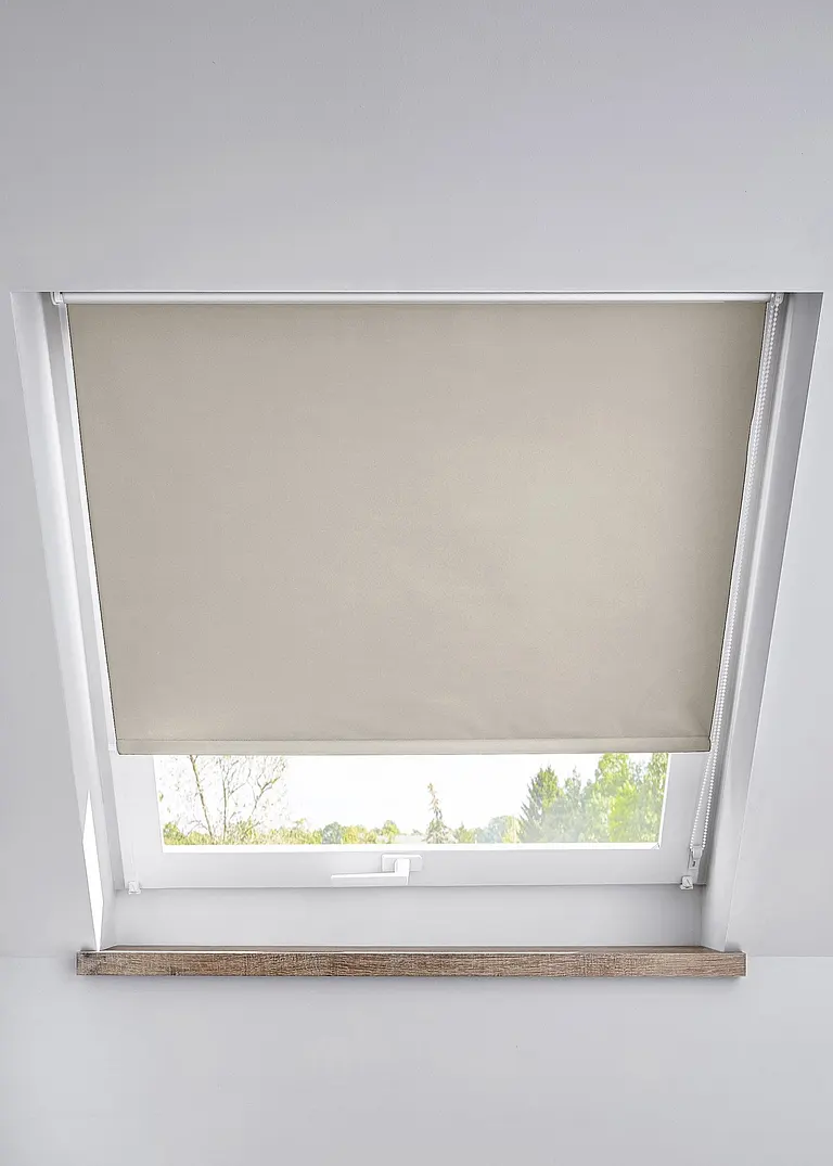 Dachfenster Verdunkelungsrollo in grau - bonprix Dachfenster Verdunkelungsrollo in grau - bonprix