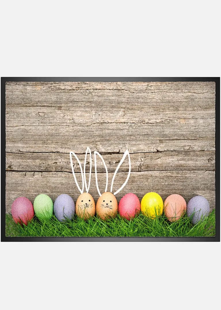 Fußmatte mit Ostermotiv in braun - bonprix Fußmatte mit Ostermotiv in braun - bonprix