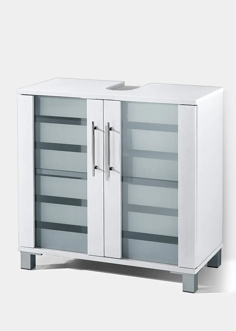 Waschbeckenunterschrank in weiß von vorne - bonprix Waschbeckenunterschrank in weiß von vorne - bonprix