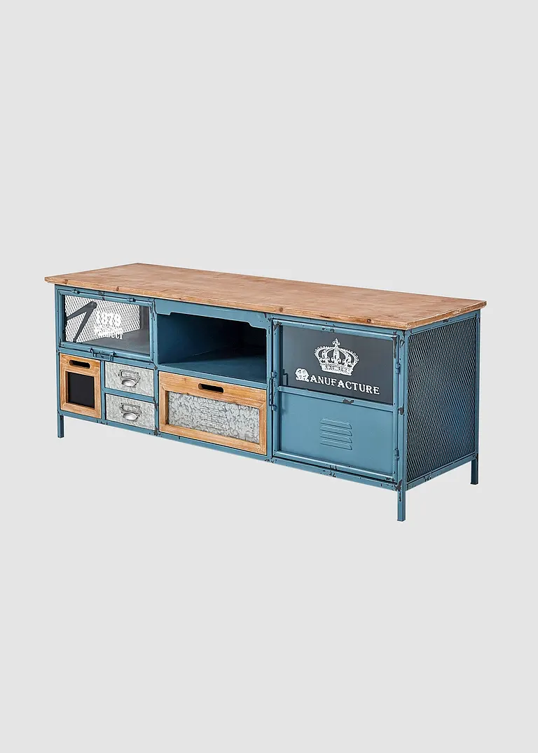Low-Board Industrial in beige von vorne - bonprix Low-Board Industrial in beige von vorne - bonprix