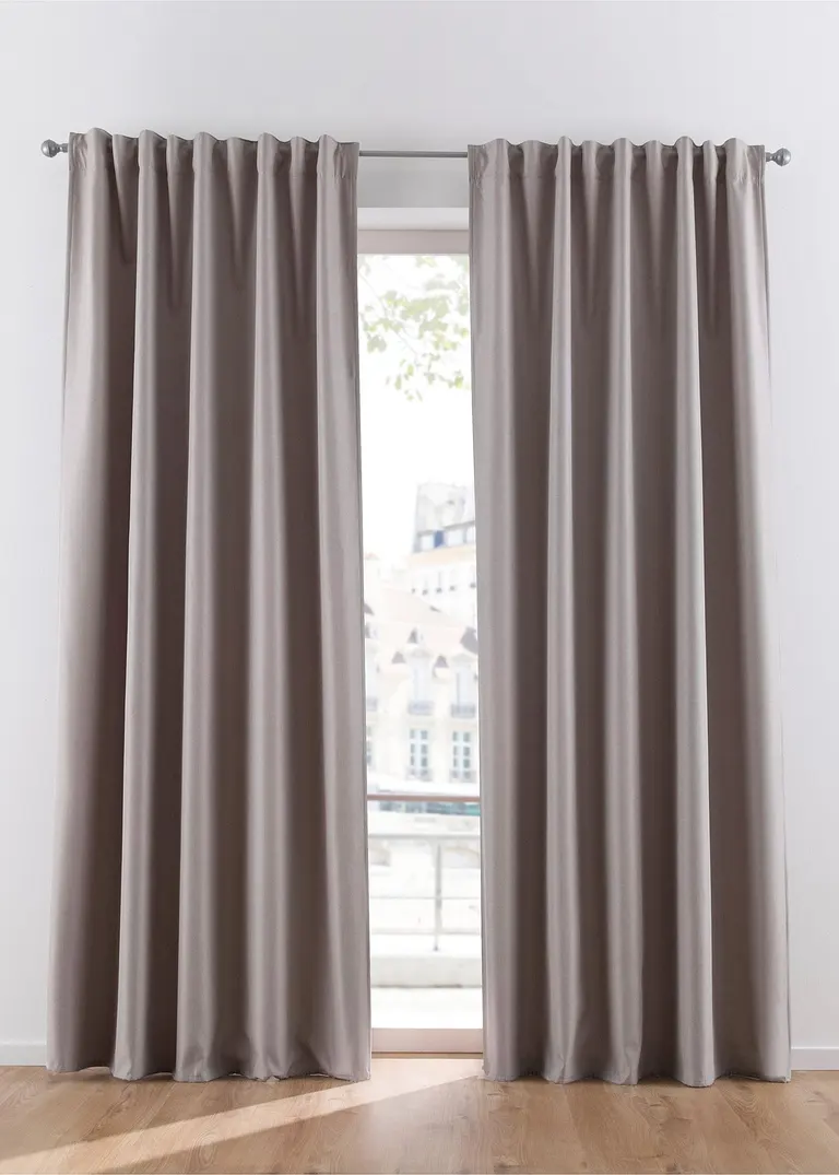 Thermo-Vorhang (1er Pack) in beige - bonprix Thermo-Vorhang (1er Pack) in beige - bonprix