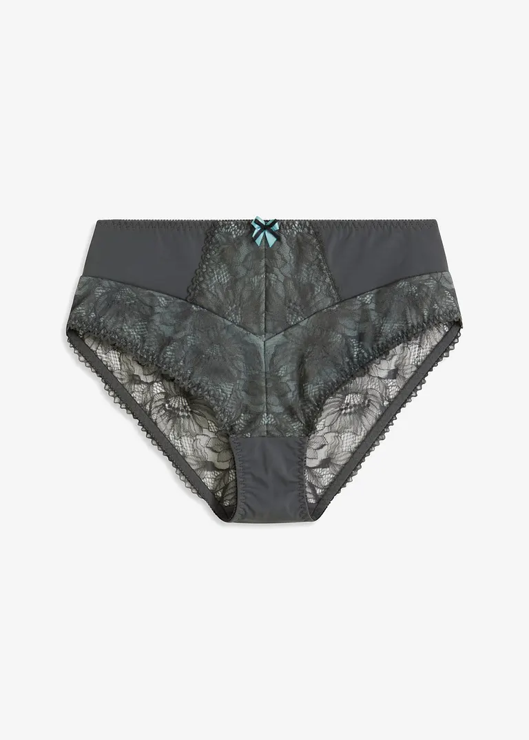 Maxislip in grau von vorne - bonprix Maxislip in grau von vorne - bonprix