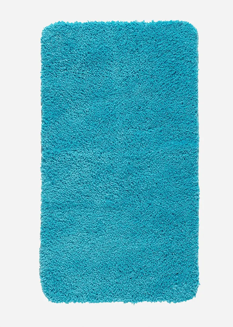 Getuftete Uni- Badematte mit hohem Flor in petrol - bonprix Getuftete Uni- Badematte mit hohem Flor in petrol - bonprix