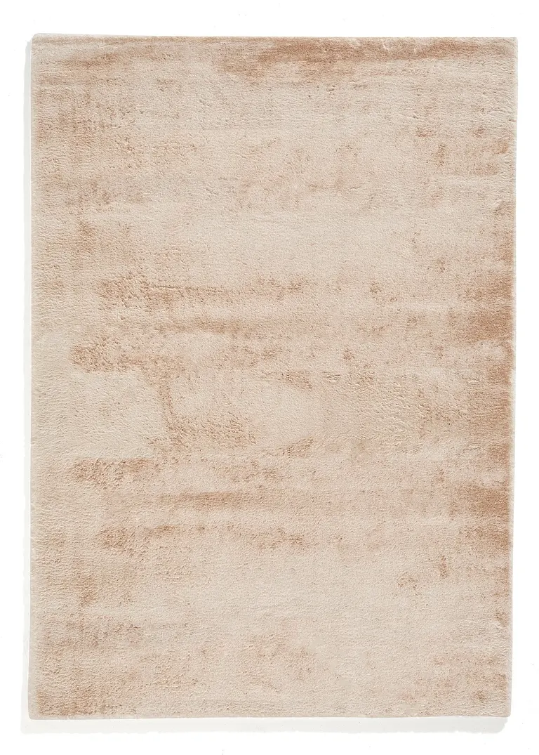 Hochflor Teppich mit extra weichem Velours in beige - bonprix Hochflor Teppich mit extra weichem Velours in beige - bonprix