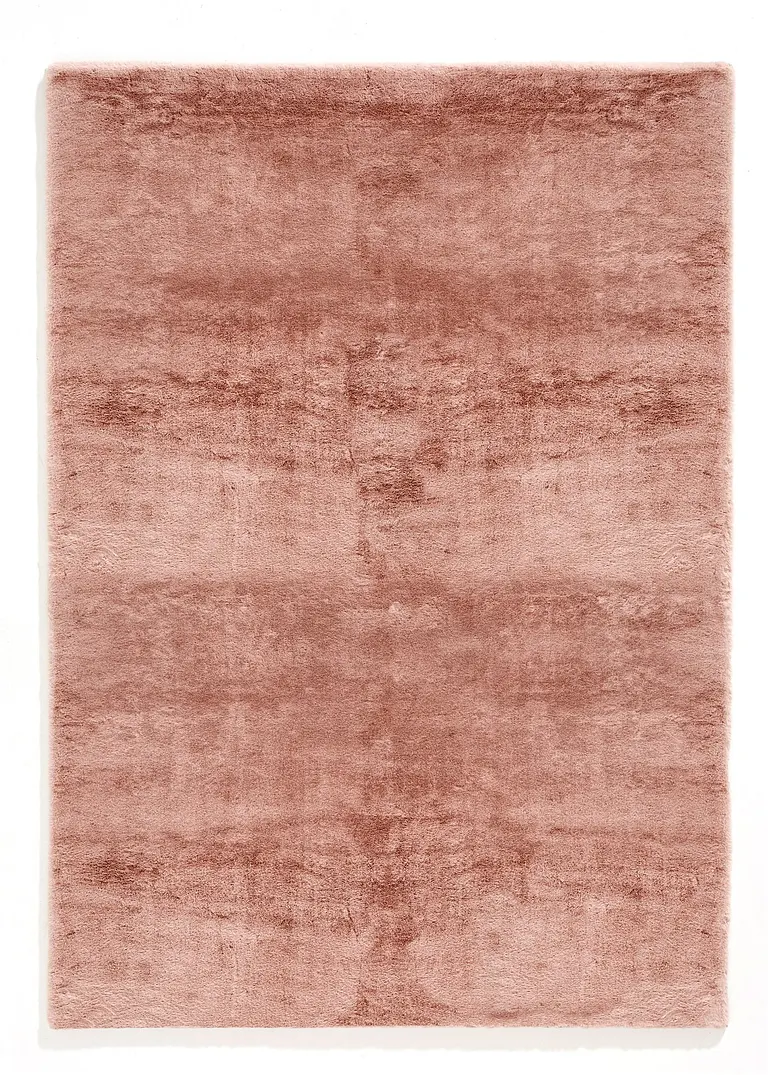 Hochflor Teppich mit extra weichem Velours in rosa - bonprix Hochflor Teppich mit extra weichem Velours in rosa - bonprix