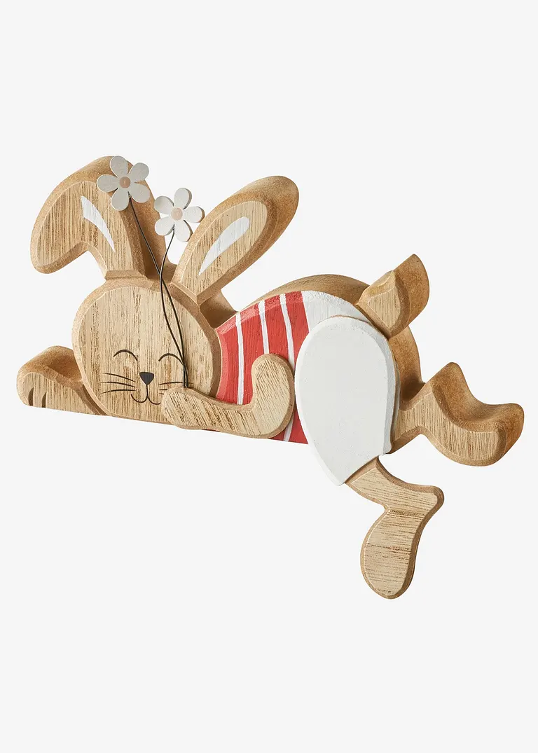 Türrahmendeko Hase mit Blumen in beige - bonprix Türrahmendeko Hase mit Blumen in beige - bonprix