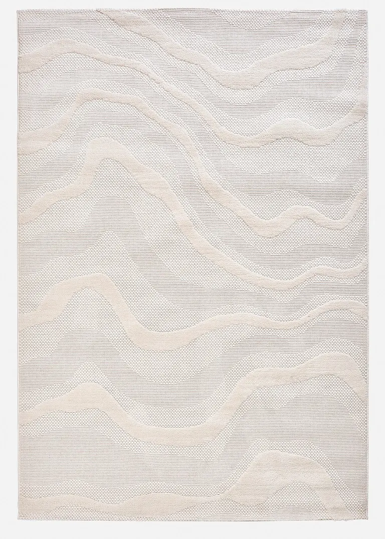 Teppich mit außergewöhnlich weicher Oberfläche in beige von vorne - bonprix Teppich mit außergewöhnlich weicher Oberfläche in beige von vorne - bonprix