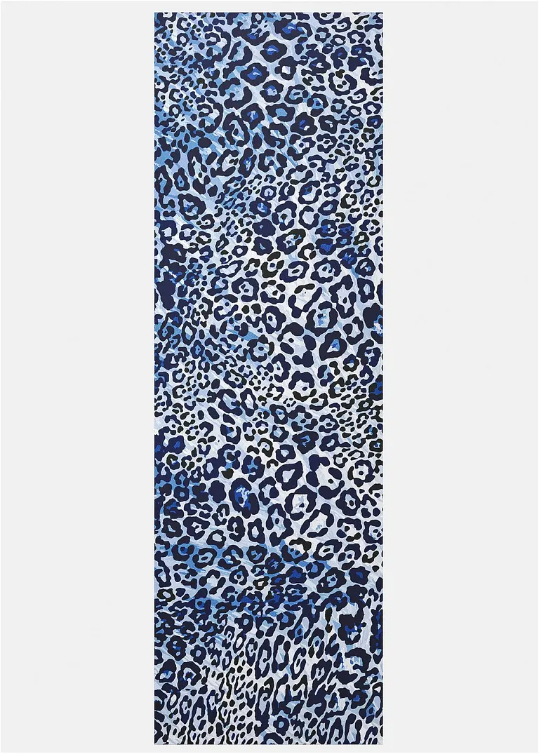 Fußmatte mit Leo Muster in blau - bonprix Fußmatte mit Leo Muster in blau - bonprix