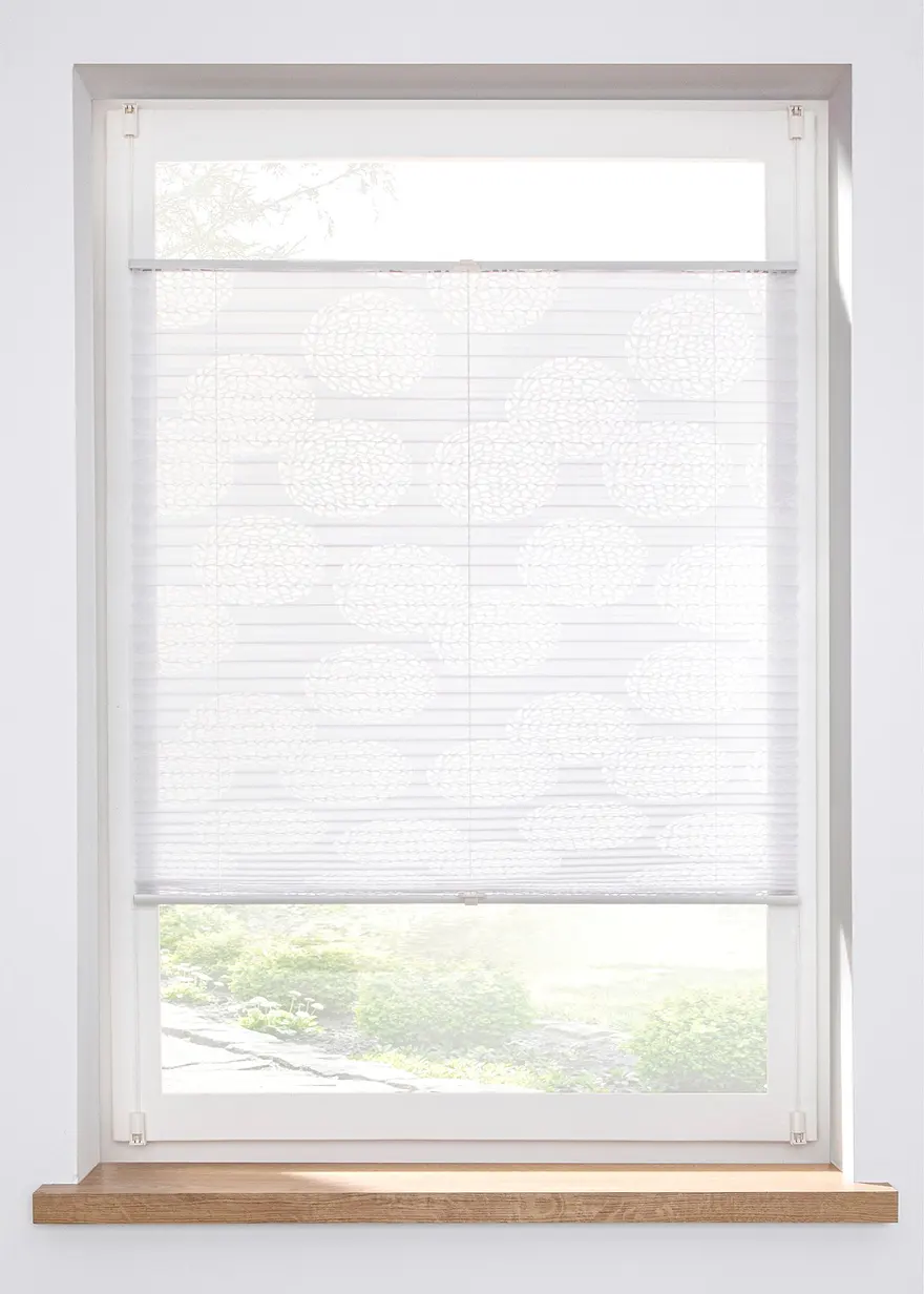 Ausbrenner Plissee mit Kreisen - bpc living bonprix collection Ausbrenner Plissee mit Kreisen - bpc living bonprix collection